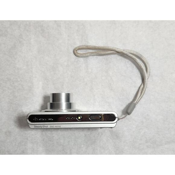 Sony Cyber-Shot DSC-W330 14.1 MP Tested Digital Camera W/ Accessories Pre-owned - Picture 5 of 11